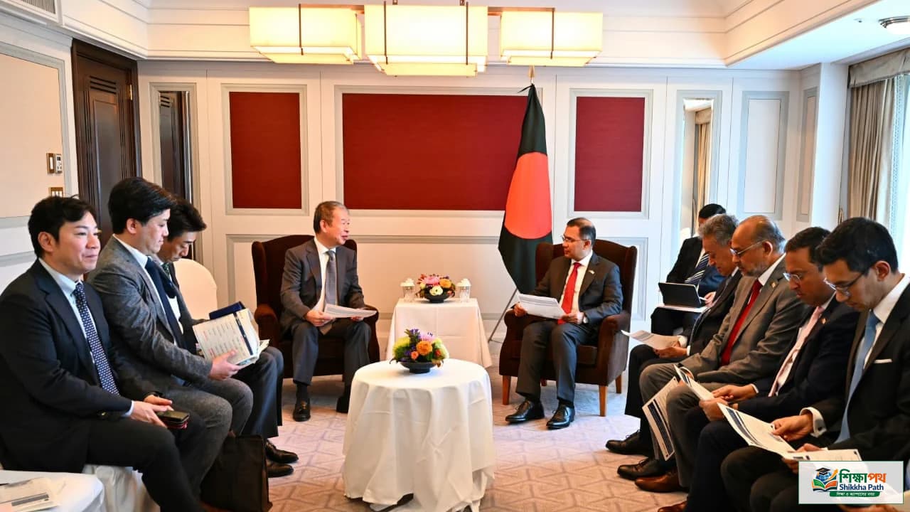 জাপান ব্যাংকের গভর্নরের সঙ্গে প্রধানমন্ত্রীর বৈঠক: ঢাকায় কার্যালয় খোলার আলোচনা