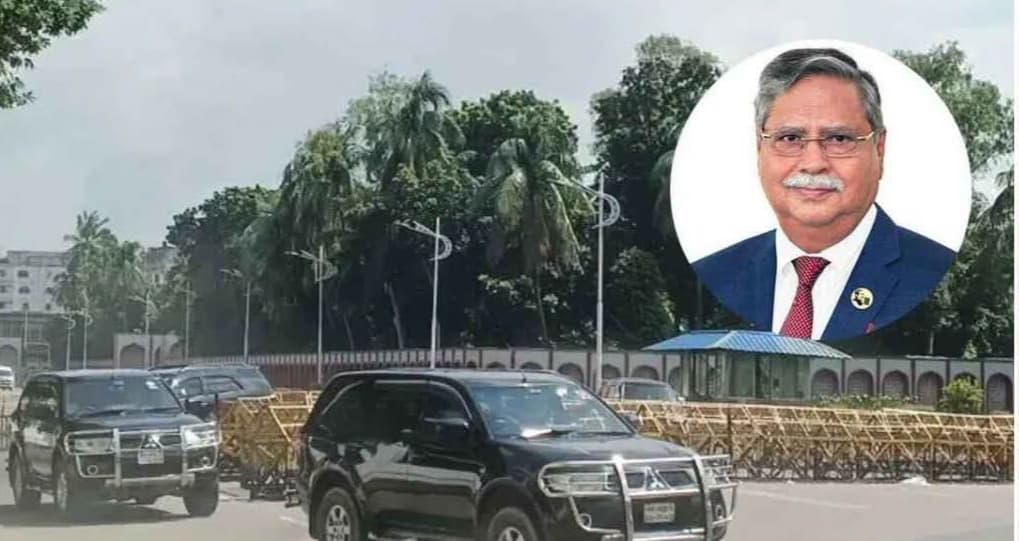 বঙ্গভবন ছেড়ে গুলশানের বাসায় ফিরলেন সাবেক রাষ্ট্রপতি মো. সাহাবুদ্দিন