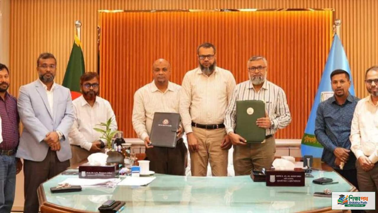 পবিপ্রবিতে পরিবহন সংকট নিরসনে বিআরটিসির সাথে চুক্তি স্বাক্ষর